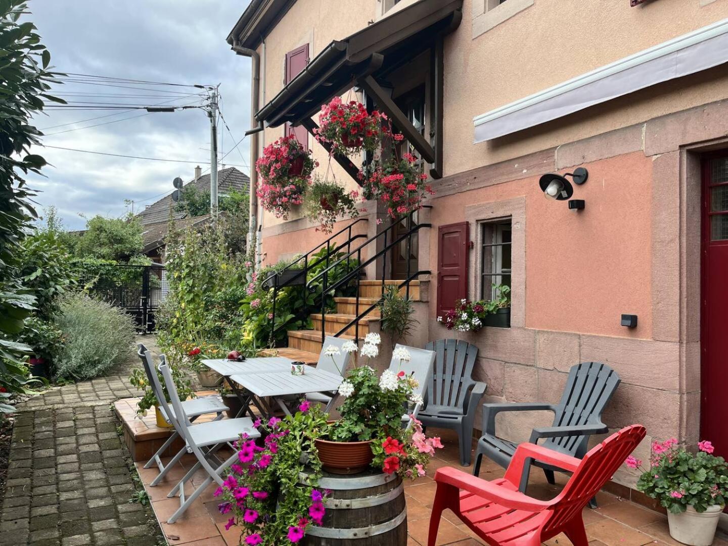 Gite La Glycine, Moderne Tres Propre 3 Lits Soultz-Haut-Rhin Екстериор снимка
